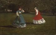 A Game of Croquet Winslow Homer